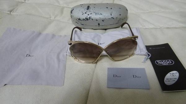ビンテージChristian Dior バタフライサングラス 超美品ヴィンテージ☆Christian Diorクリスチャンディオール