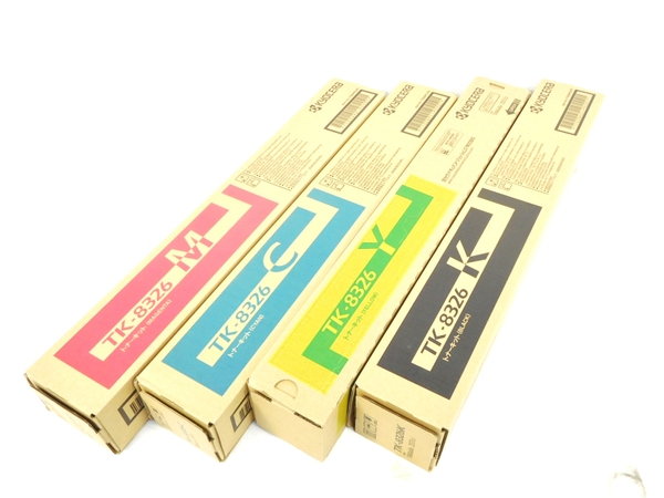 未使用 京セラ 純正 インク トナー カートリッジ TK-8326 4色 M Y K C M2392894