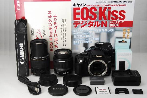 ○美品○初心者入門○ Canon キャノン EOS Kiss N Wレンズセット