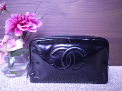 CHANEL エナメルクラッチバック☆2489IL バッグ クラッチ - コピー