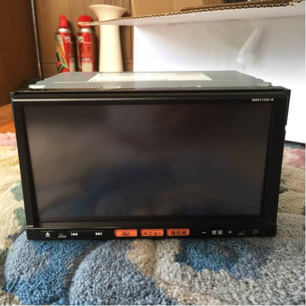 日産純正ナビ フルセグ MM114D-A iPod SD