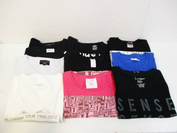1円☆Mr.Children　ミスチル　ライブ　Tシャツ　ナオトインティライミ　ソナポケ　10枚☆0336_1