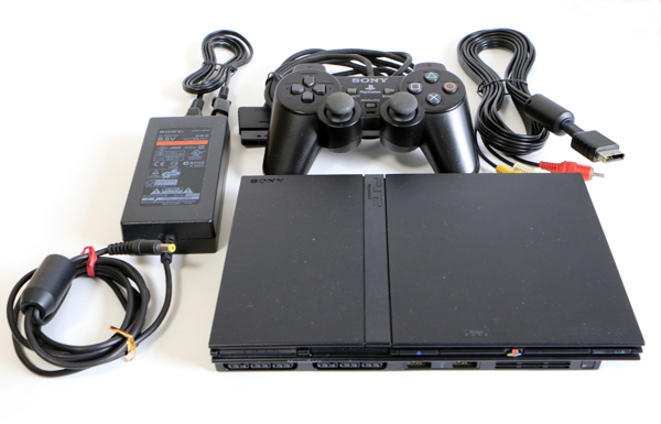 PS2(SCPH-70000) 薄型PS2 ブラック 【中古/動作確認済】