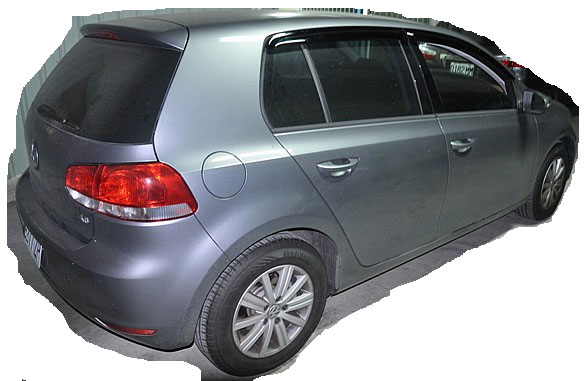 新品ウインドーバイザー　ＶＯＬKSWAGEN　ゴルフ6