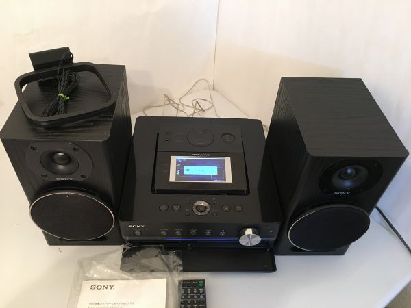 SONY NETJUKE HDD（160GB）/CD/MDコンポ NAS-M700HD