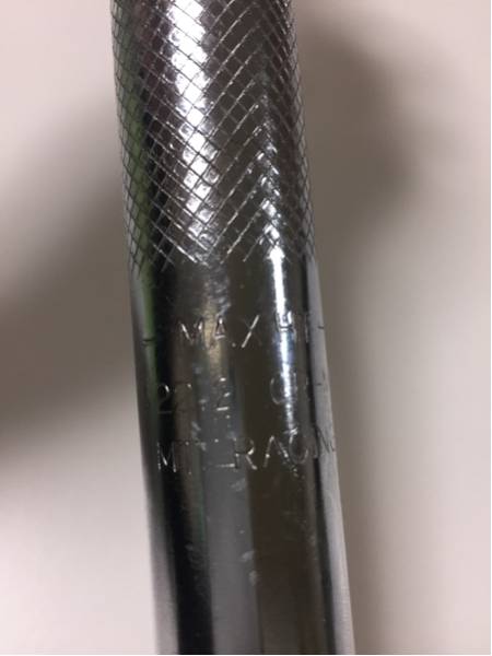 ノーブランドBMX ☆ old BMXに！ レイバックシートポール ☆ レイ 