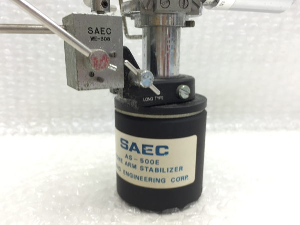 SAEC WE-308 サエク トーンアーム AS-500E付き