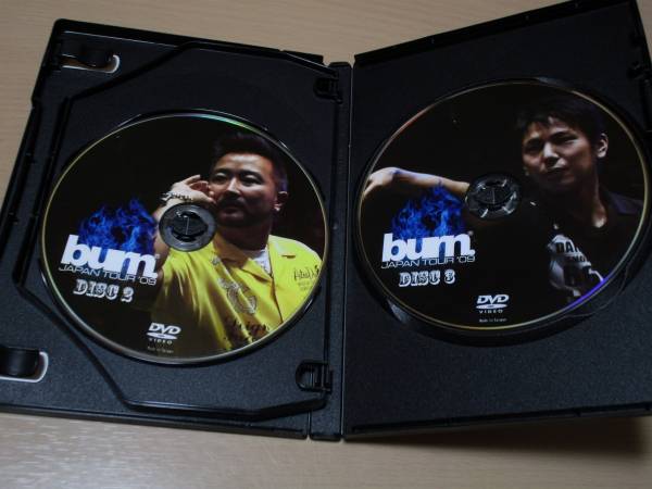 burn. JAPAN TOUR 2009 DVD3枚組 ◇ ダーツ burn. JAPAN TOUR '09