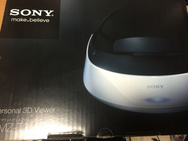 SONY ソニー ヘッドマウントディスプレイ 3D Personal Viewer HMZ-T2