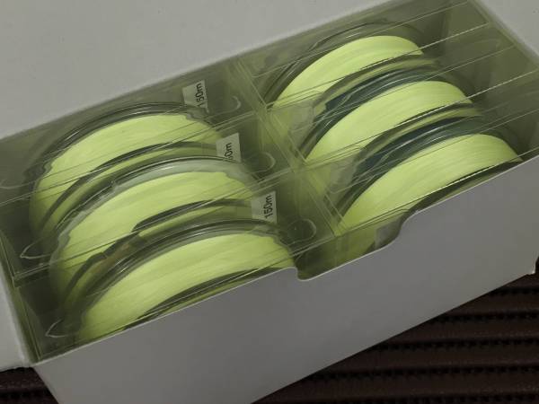 ■某ショップオリジナル　ハイブリッドＰＥ　１．５号ー１５０ｍ　６個セット　新品■