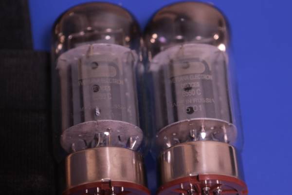 真空管　6550C SVETLANA ELECTRON TUBE DEVICE Made in Russia 2本セット