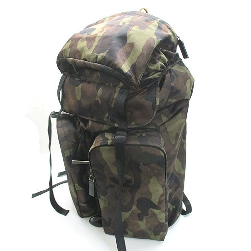 楽天市場】プラダ PRADA バックパック リュックサック V136 カモフラ