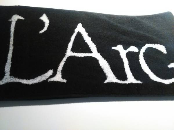 即決★L'Arc～en～Ciel(ラルクアンシエル) 初期ロゴマフラータオル★LE-CIEL限定 HYDE VAMPS