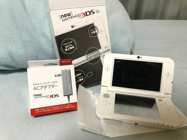 新品】NEW ニンテンドー3DS LL PEARL WHITE