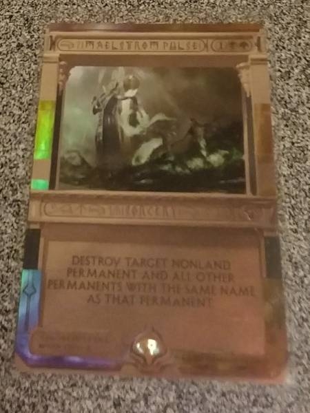 大渦の脈動 Maelstrom Pulse foil フォイル アモンケット Amonkhet Invocations mps(金、マルチ ...