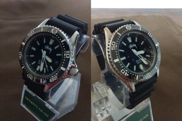 STUSSY × SEIKO XXX Aqua Force 30周年記念 STUSSY × SEIKO XXX Aqua Force 30周年アニバーサリー ソーラー時計