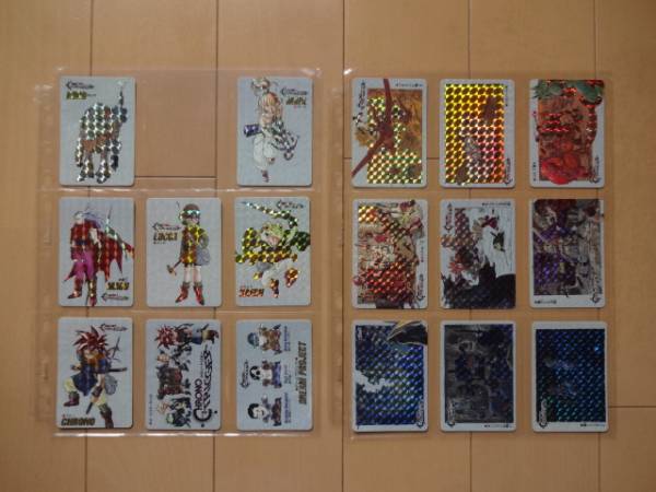 非売品】超レア？鳥山明クロノトリガーカード47枚セット、フルコンプ