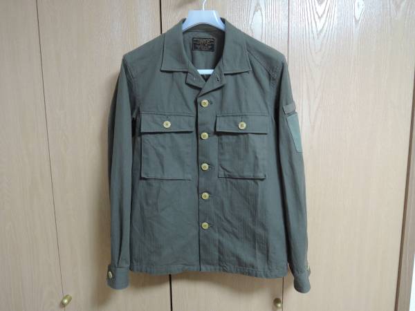 LOST CONTROL ロスト コントロール Herringbone Utility Shirts