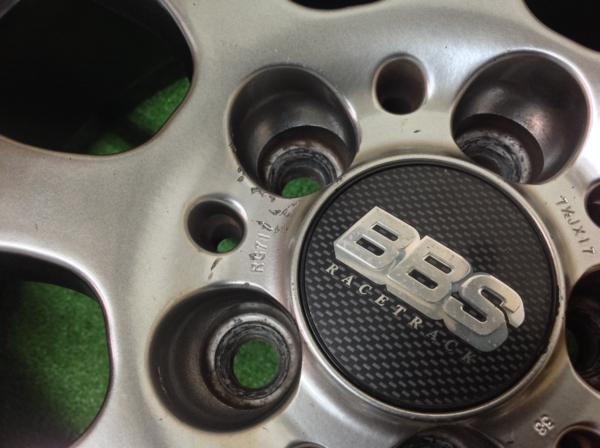○希少 鍛造 BBS RG-R RG717 7.5J +38 108 5H ボルボ S60 C70 V70 S80 