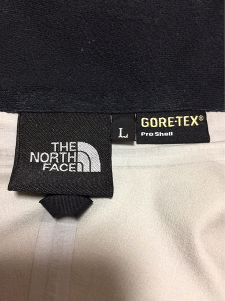 THE NORTH FACE ★ノースフェイス　GORE-TEX　Pro　Shell　ゴアテックス　プロシェル　アウトドア　上下　L　イエロー