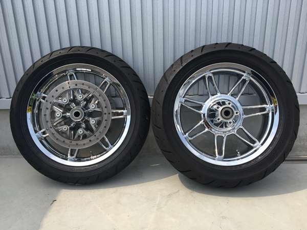 FLHTKSE CVO リミテッド 前後 純正 ホイール ハーレー ツーリング