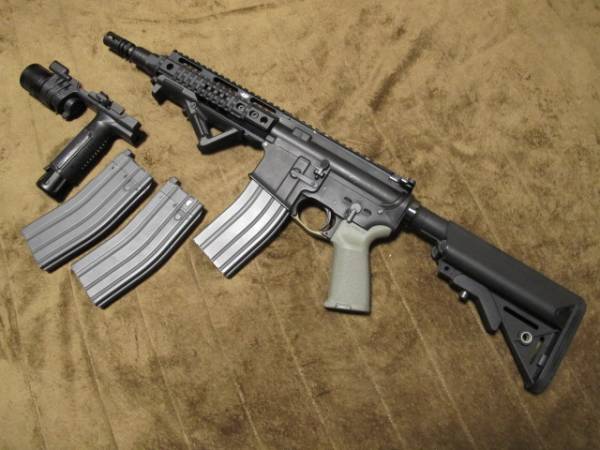 KSC ガスブロM4 システム カスタム 特選中古品ガスブローバック KSC