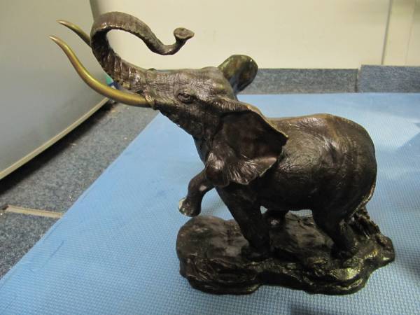 ◆⑥フランクリンミント FRANKLIN MINT◆ブロンズ像/鋳造◆像の置物◆未使用