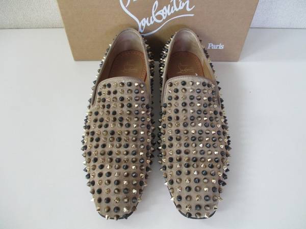 クリスチャン・ルブタン DANDELION スパイクフラット 43