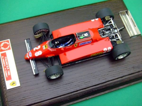 TAMEO フェラーリ126C2 1982年ITALIAN G.P仕様 完成品 No.28