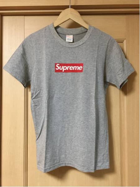 【M サイズ】Supreme box logo tee シュプリーム ボックス ロゴ Tシャツ 灰 グレー