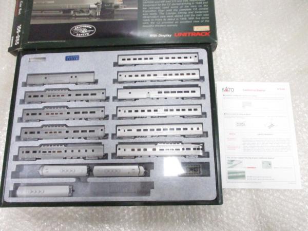 動作確認済 KATO [106-055] カリフォルニア・ゼファー11両セット