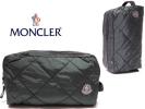 1円～価格6，8万新品本物モンクレールMONCLER イタリア製！2層◎持ち手付！高級ナイロン×本革！大人のクラッチセカンドバッグ/メンズ