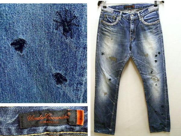 即決 [2]UNDERCOVER 06AW but beautiful Ⅴ GURUGURU期 蝿クモ刺繍