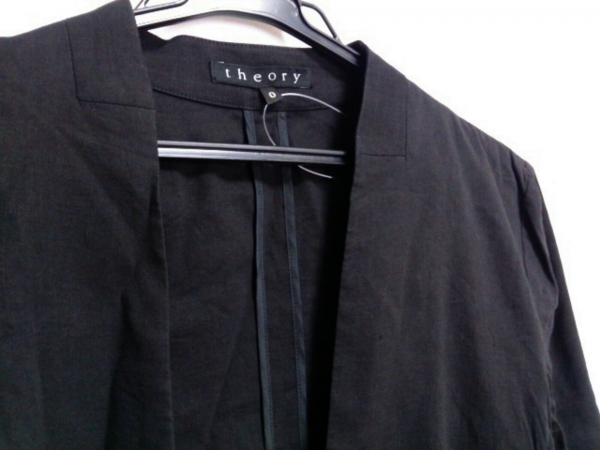 セオリー ジャケット サイズ0 XS レディース 美品 黒 theory