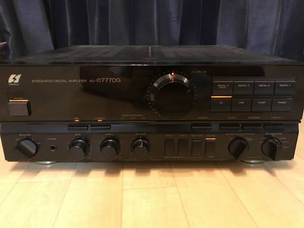 [1円スタート]Sansui サンスイ プリメインアンプ AU-α777DG 通電確認済