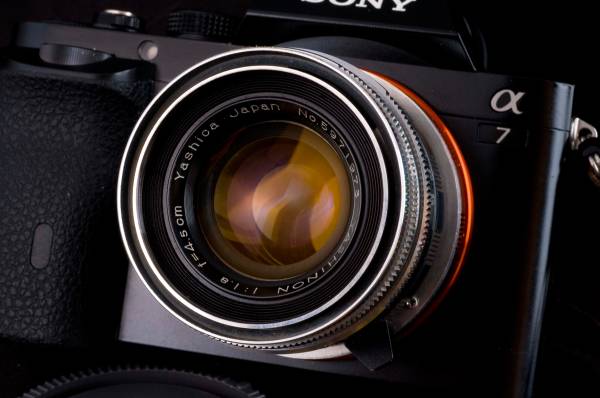 YASHINON 45mm F1.8(ソニーEマウント改造）