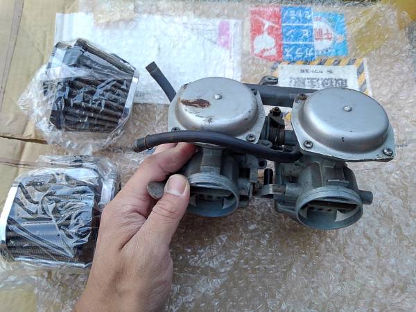 希少　Z400LTD Z400ツイン　RS キャブレター　パワフィル付き