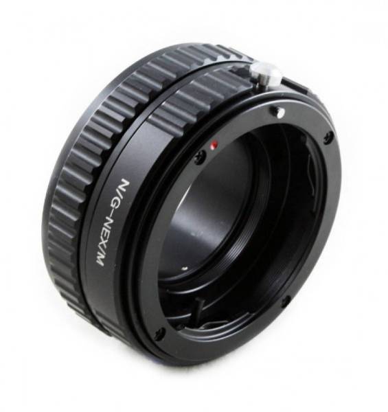 ニコン F (G) →ソニー E マクロヘリコイドアダプター