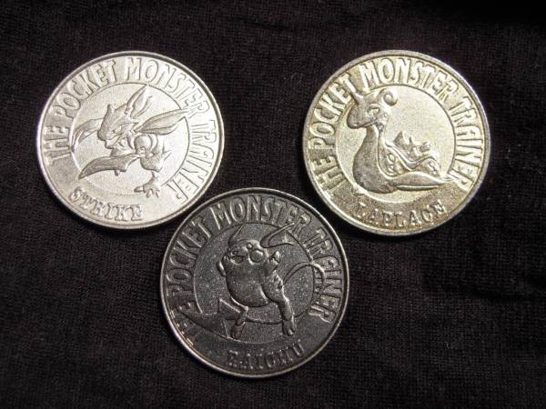 ポケモンメタルコイン ストライク ラプラス ライチュウ ポケモンカードゲーム 売買されたオークション情報 Yahooの商品情報をアーカイブ公開 オークファン Aucfan Com