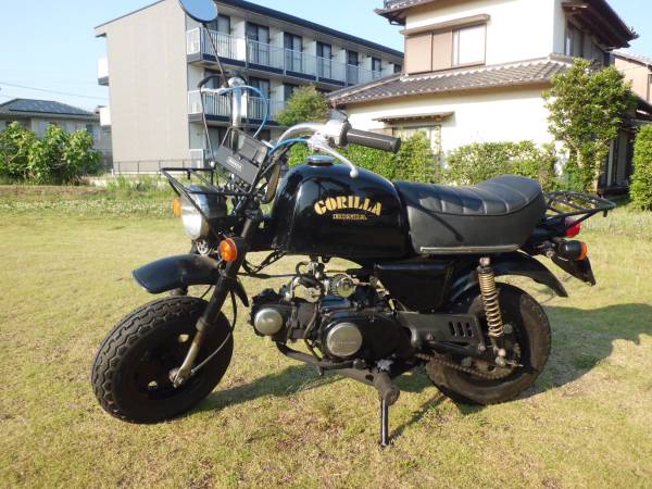 ゴリラ Yahoo!オークション - ホンダ フルノーマル車 ブラックゴリラ