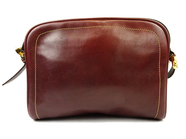 LOEWEロエベ】ロゴ型押し☆バイカラー☆ショルダーバッグ