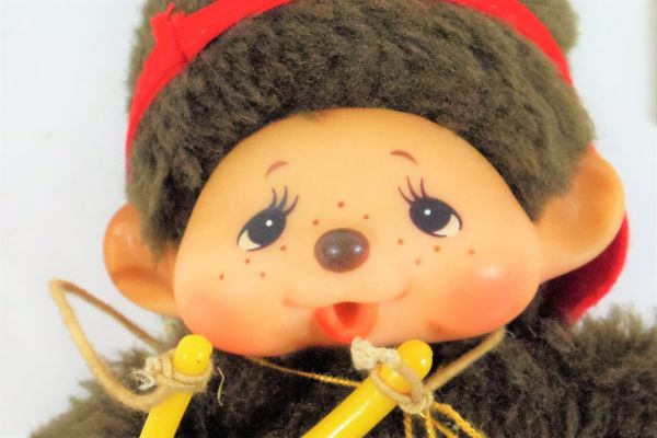◎セキグチ 1977年 モンチッチ の弟 マイチッチ タグ付き 人形 昭和 