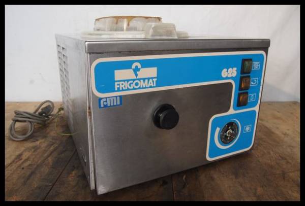 FRIGOMAT G25 本格卓上型アイスクリーム ジェラートマシン - 100VFMI 
