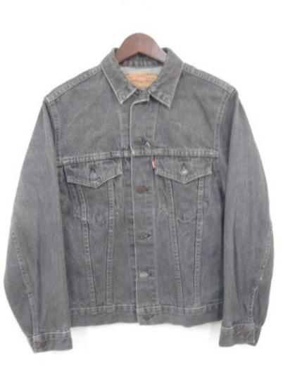 山 Levi's リーバイス 75505 3rd ブラックデニムジャケット
