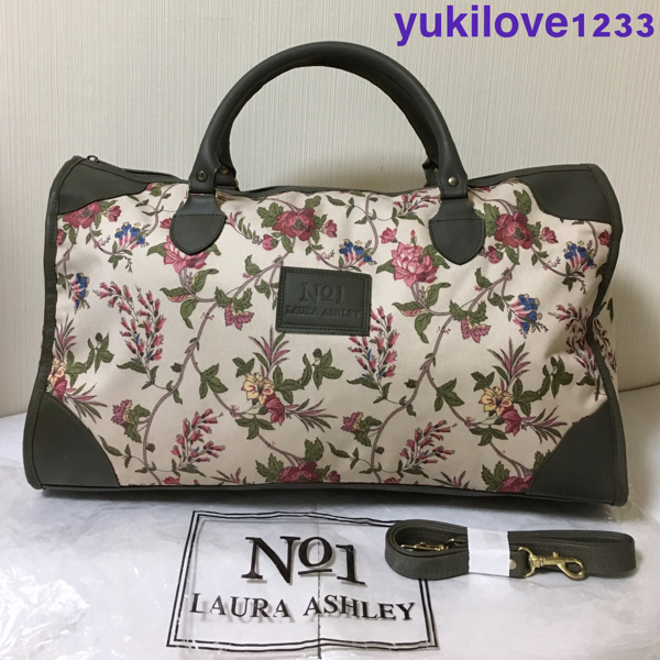 【100%新品，爆買い】 . 品.本物LauraAshley.ローラアシュレイ.花柄.２WAY.ショルダーバッグ(かばん、バッグ)｜売買されたオークション情報、yahooの商品情報をアーカイブ公開 - オークファン かばん、バッグ