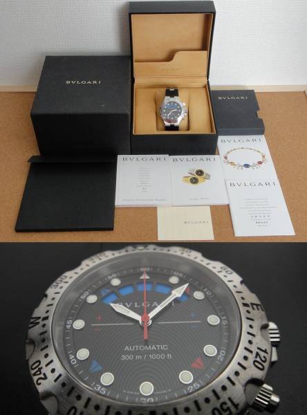 BVLGARI Diagono Scuba Regatta SD40SRE ブルガリ ディアゴノ スクーバ
