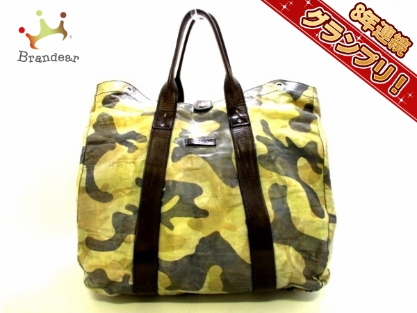 ダニエル＆ボブ ミメティック　カモ柄2wayバッグ中古　Daniel ＆ Bob 希少】Daniel&Bob ダニエル＆ボブ ボディバッグ カモフラ 迷彩 トート