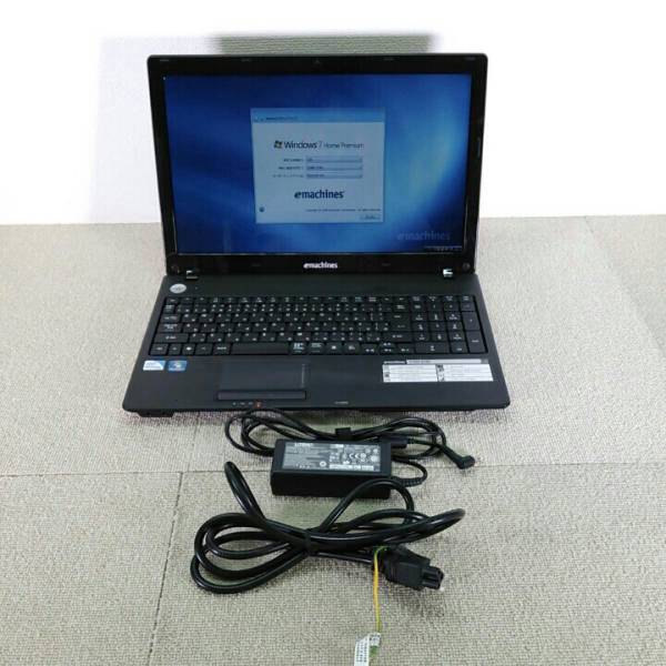 emachines E732Z-F22B Windows10 Hp64ビットテンキー付き emachines 