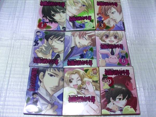 桜蘭高校ホスト部 アニメ DVD 1巻〜9巻 専用収納BOX付き 桜蘭
