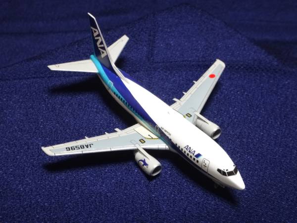 ANA 全日空 737-500 B737 Super Dolphin スーパードルフィン JA8596 1/200